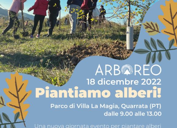 Domenica 18 dicembre evento Arboreo a Villa La Magia