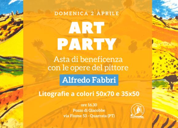 ART PARTY – Asta di beneficenza con le opere di Alfredo Fabbri